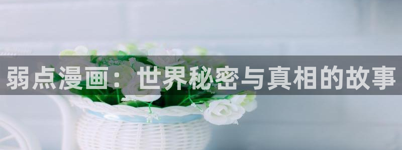 禁漫天堂漫画：弱点漫画：世界秘密与真相的故事